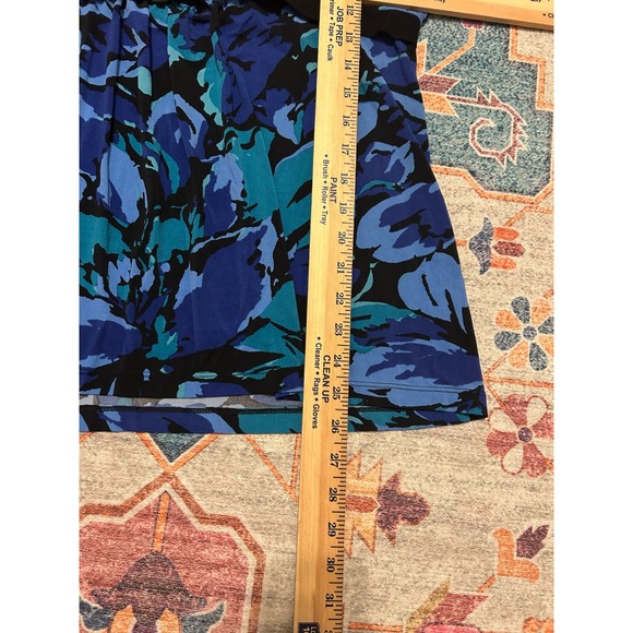 Apt 9 Y2K 90s babydoll XL whimsy blue black belted chain fairy retro top - Picture 7 of 8